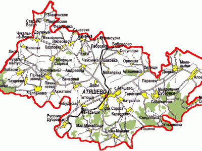Атяшево.