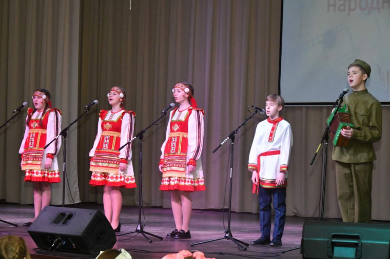Районный конкурс народной песни «Живи, народная душа!».